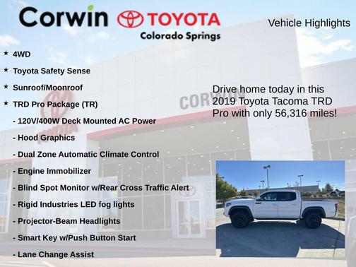 2019 Toyota Tacoma TRD Pro