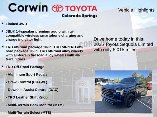 2025 Toyota Sequoia Limited