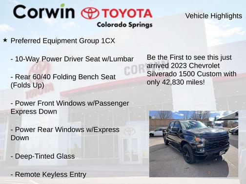 2023 Chevrolet Silverado 1500 Custom