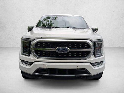 Star White Metallic Tri-Coat 2021 Ford F-150 Platinum