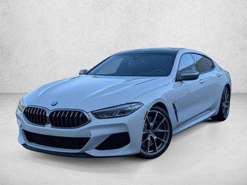Mineral White Metallic 2021 BMW M850 Gran Coupe xDrive