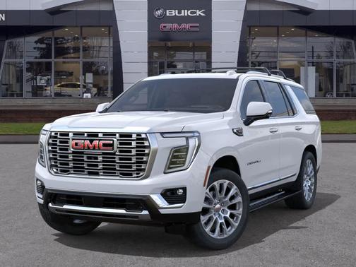 Glacier White Tricoat 2026 GMC Yukon Denali