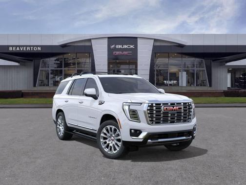 Glacier White Tricoat 2026 GMC Yukon Denali