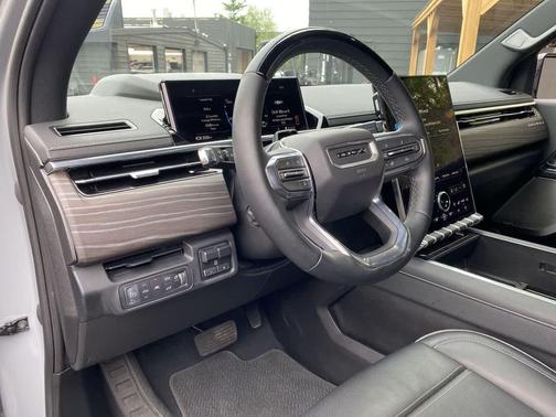 Thunderstorm Gray 2025 GMC Sierra EV Max Range Denali