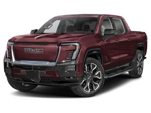 Dark Ember Tintcoat 2025 GMC Sierra EV Max Range Denali