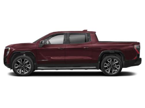 Dark Ember Tintcoat 2025 GMC Sierra EV Max Range Denali