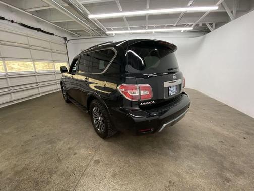 Super Black 2019 Nissan Armada Platinum