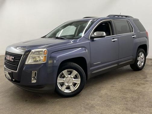 Atlantis Blue Metallic 2013 GMC Terrain SLE-2
