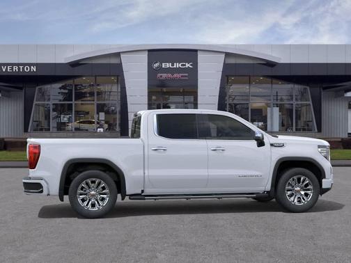 Glacier White Tricoat 2026 GMC Sierra 1500 Denali