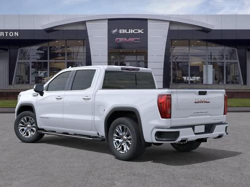 Glacier White Tricoat 2026 GMC Sierra 1500 Denali