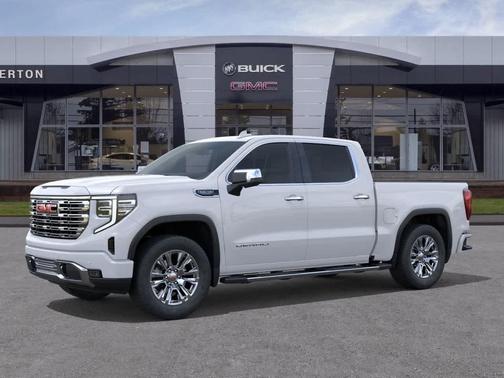 Glacier White Tricoat 2026 GMC Sierra 1500 Denali