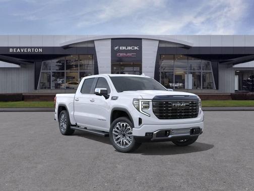 Glacier White Tricoat 2026 GMC Sierra 1500 Denali Ultimate