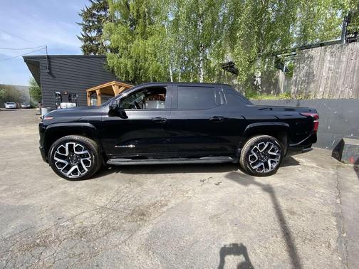 Black 2025 Chevrolet Silverado EV RST