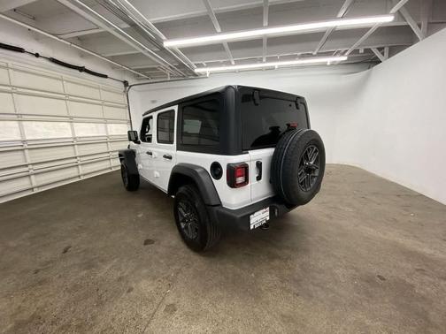 Bright White Clearcoat 2025 Jeep Wrangler Sport S