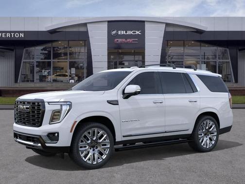 Glacier White Tricoat 2026 GMC Yukon Denali Ultimate