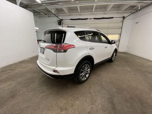 Blizzard Pearl 2018 Toyota RAV4 Limited