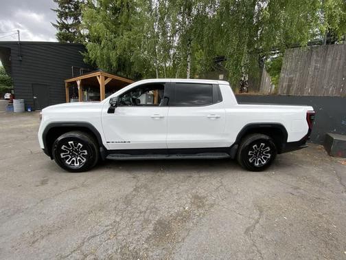 Summit White 2026 GMC Sierra EV Extended Range Elevation