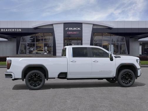 Glacier White Tricoat 2026 GMC Sierra 2500 Denali Ultimate