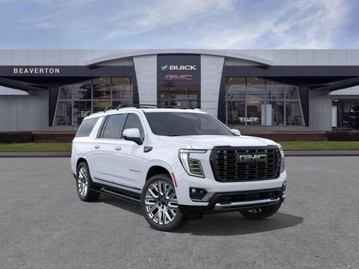 Glacier White Tricoat 2026 GMC Yukon XL Denali Ultimate