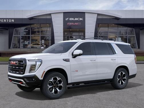 Summit White 2026 GMC Yukon 4WD AT4 Ultimate