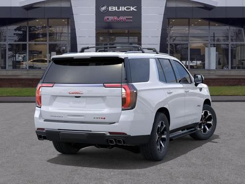 Summit White 2026 GMC Yukon 4WD AT4 Ultimate