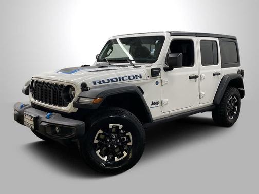 Bright White Clearcoat 2024 Jeep Wrangler 4xe Rubicon