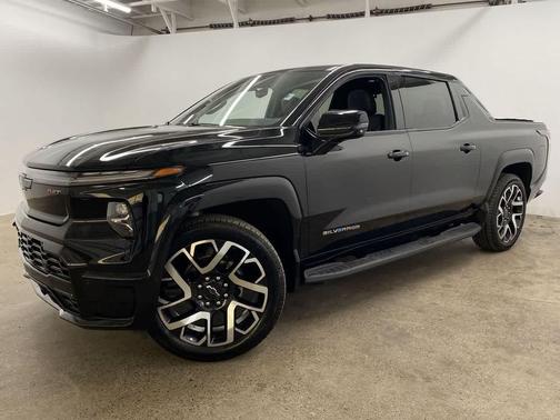 Black 2025 Chevrolet Silverado EV RST