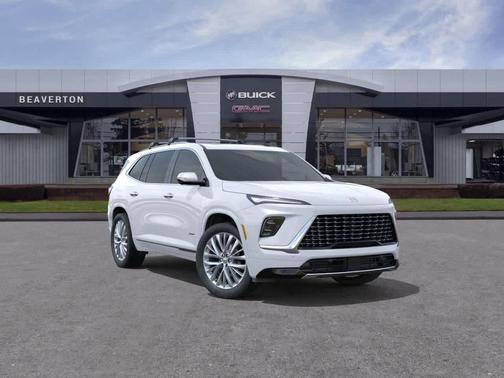 iridescent white tricoat 2026 Buick Enclave Avenir FWD