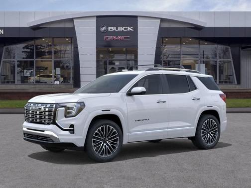 Glacier White Tricoat 2026 GMC Terrain Denali