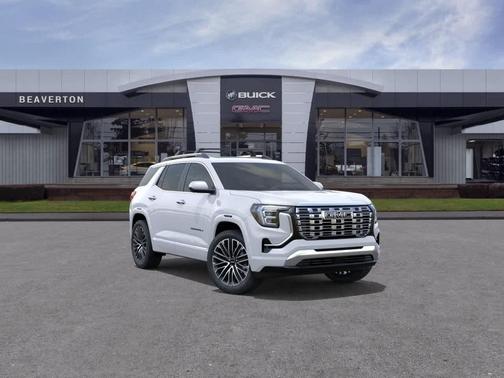 Glacier White Tricoat 2026 GMC Terrain Denali