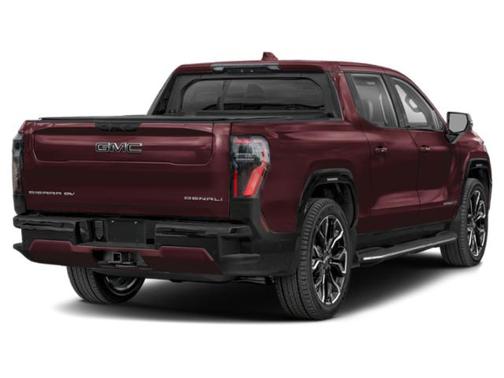 Dark Ember Tintcoat 2025 GMC Sierra EV Max Range Denali