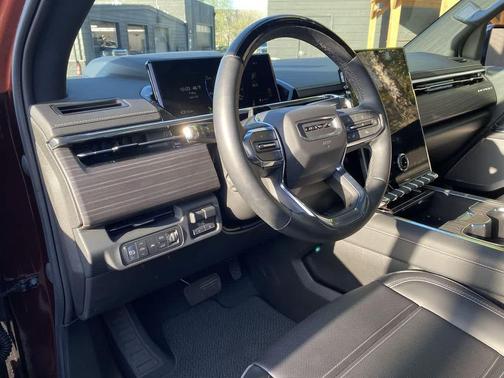 Dark Ember Tintcoat 2025 GMC Sierra EV Max Range Denali