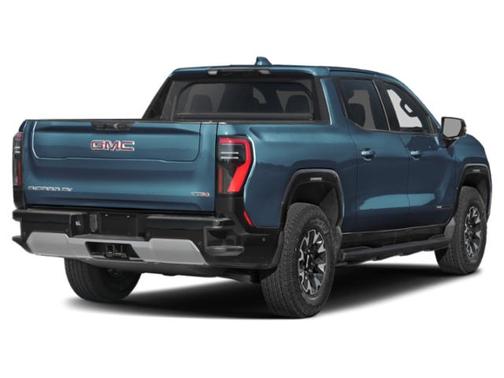 Deep Ocean Metallic 2026 GMC Sierra EV Max Range AT4