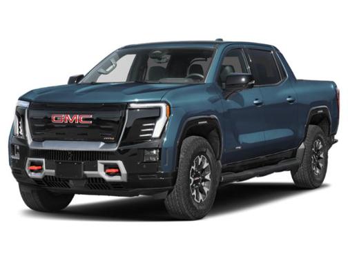 Deep Ocean Metallic 2026 GMC Sierra EV Max Range AT4