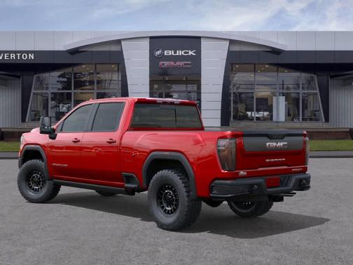 Volcanic Red Tintcoat 2026 GMC Sierra 2500 AT4X
