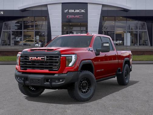Volcanic Red Tintcoat 2026 GMC Sierra 2500 AT4X