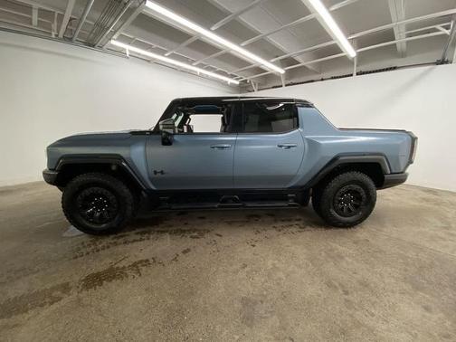 Neptune Blue Matte 2024 GMC HUMMER EV Pickup 3X
