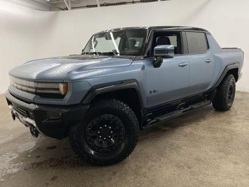 Neptune Blue Matte 2024 GMC HUMMER EV Pickup 3X