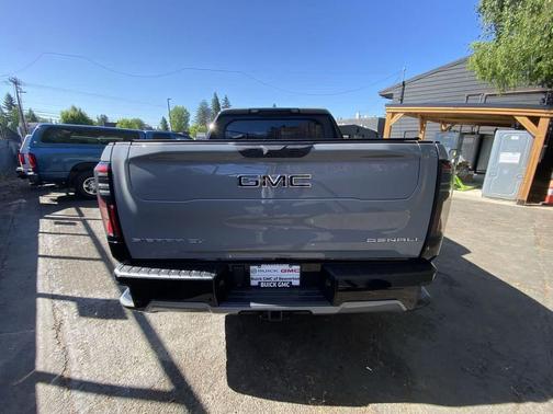 Thunderstorm Gray 2025 GMC Sierra EV Max Range Denali