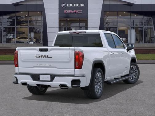 Glacier White Tricoat 2026 GMC Sierra 1500 Denali Ultimate