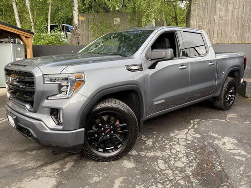 Satin Steel Metallic 2021 GMC Sierra 1500 Elevation