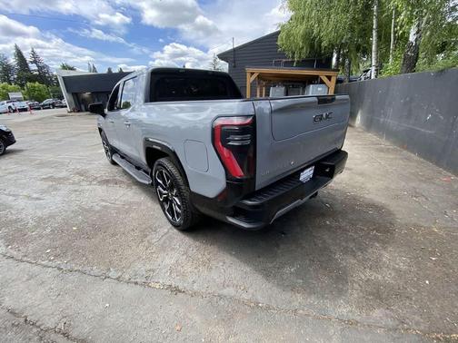 Thunderstorm Gray 2025 GMC Sierra EV Max Range Denali