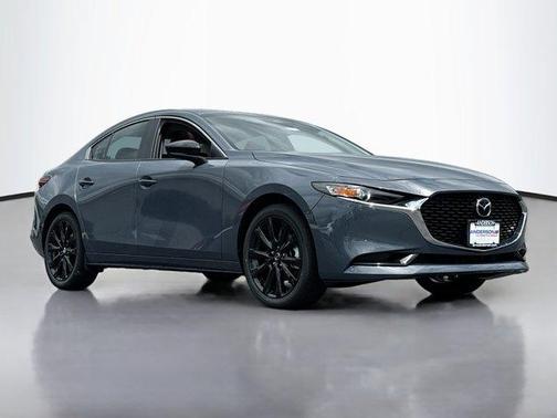 Polymetal Gray Metallic 2026 Mazda Mazda3 2.5 S Carbon Edition