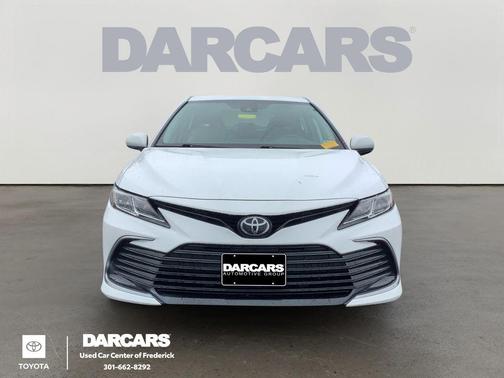 Super White 2021 Toyota Camry LE