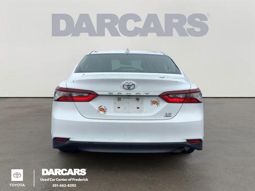 Super White 2021 Toyota Camry LE