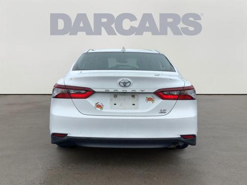 Super White 2021 Toyota Camry LE