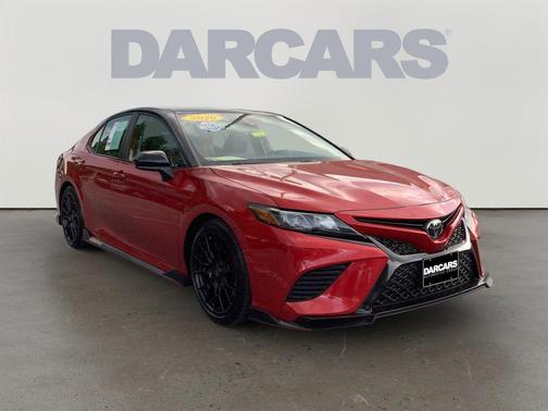 Midnight Black Metallic 2020 Toyota Camry TRD V6