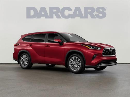 Ruby Flare Pearl 2026 Toyota Highlander Hybrid Platinum