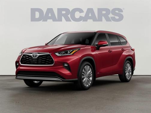 Ruby Flare Pearl 2026 Toyota Highlander Hybrid Platinum