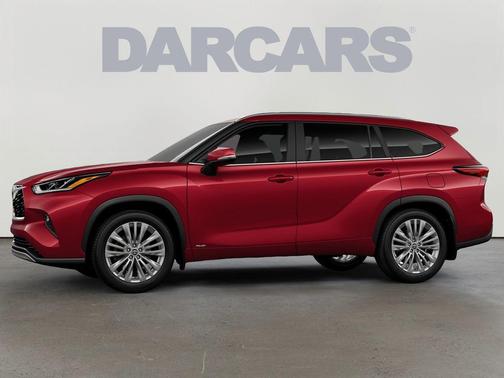 Ruby Flare Pearl 2026 Toyota Highlander Hybrid Platinum